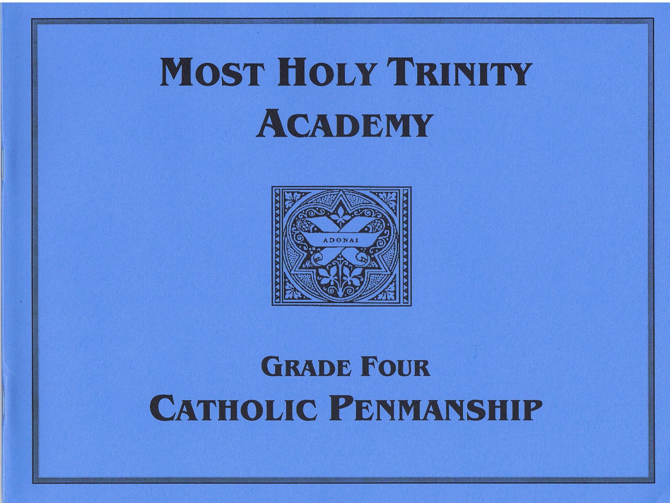 Image for Catholic Penmanship Grade Four