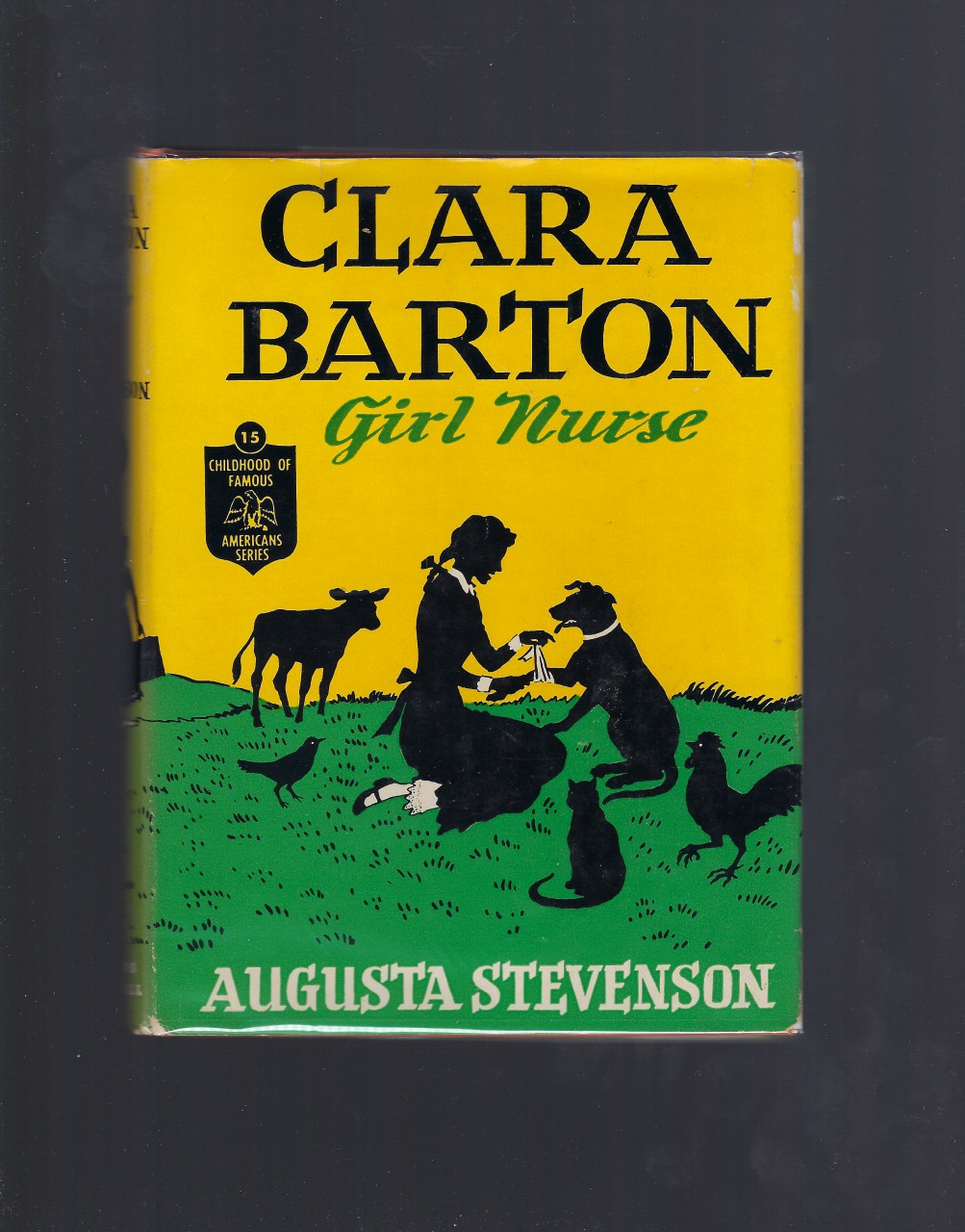 Image for Clara Barton Girl Nurse #15 Childhood of Famous Americans HB/DJ