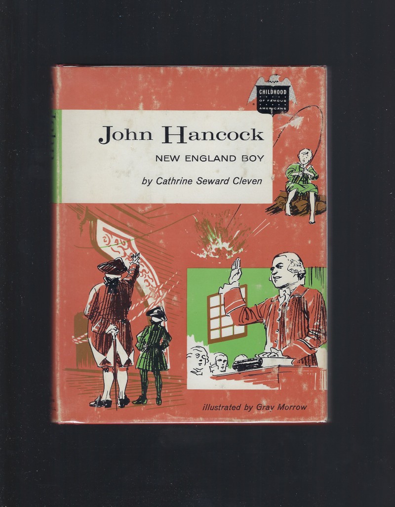 Image for John Hancock New England Boy Childhood of Famous Americans 1963 HB/DJ