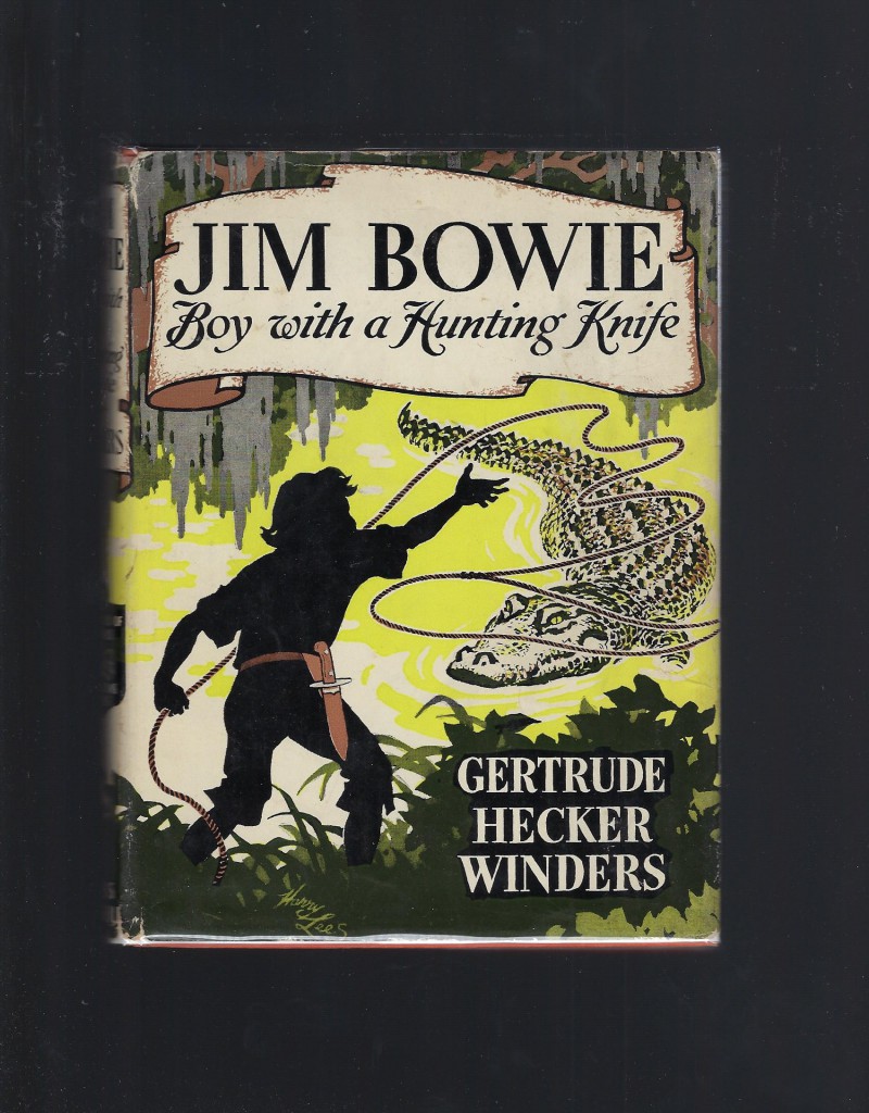 Image for Jim Bowie Boy with a Hunting Knife Childhood of Famous Americans 1953 HB/DJ