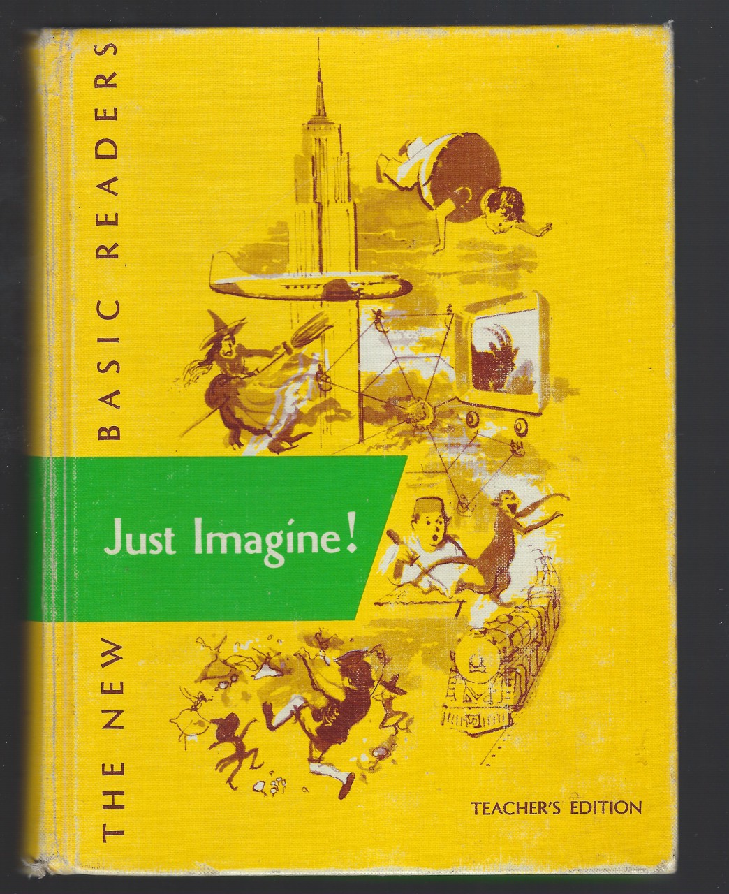 Image for Just Imagine! 1962 Teachers Edition Dick and Jane First Printing New Basic Readers