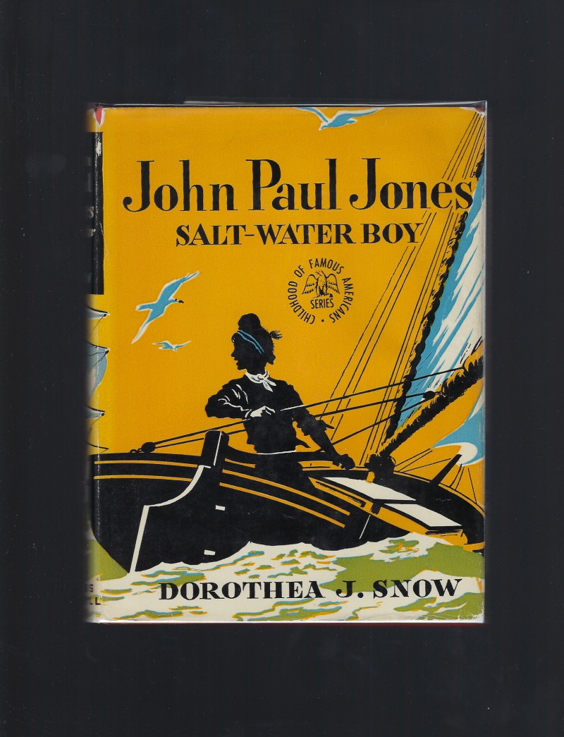 Image for John Paul Jones Salt Water Boy FIRST EDITION 1950 (Childhood of Famous Americans) HB/DJ