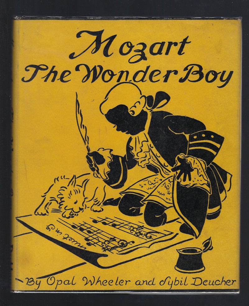Image for MOZART The Wonder Boy Opal Wheeler 1938 HB/DJ