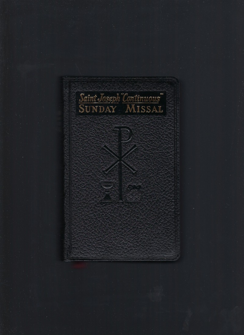 Image for The New Saint Joseph Continuous Sunday Missal 1961 In Original Box