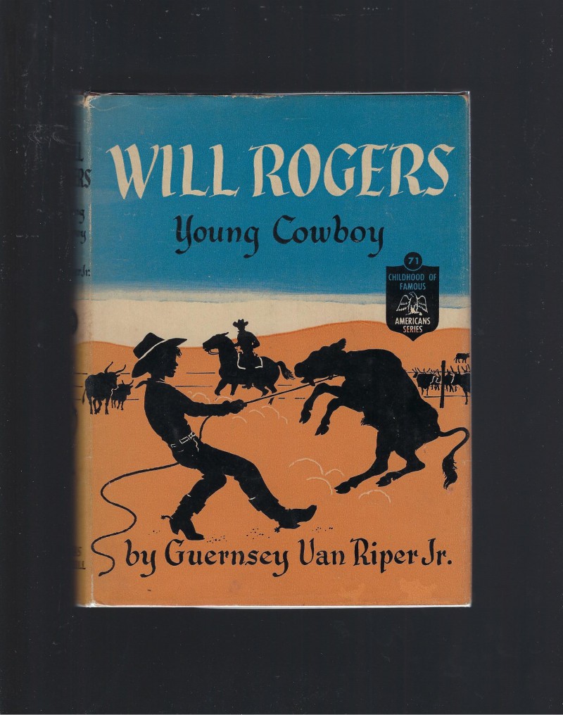 Image for Will Rogers Young Cowboy (Childhood of Famous Americans) HB/DJ 1951
